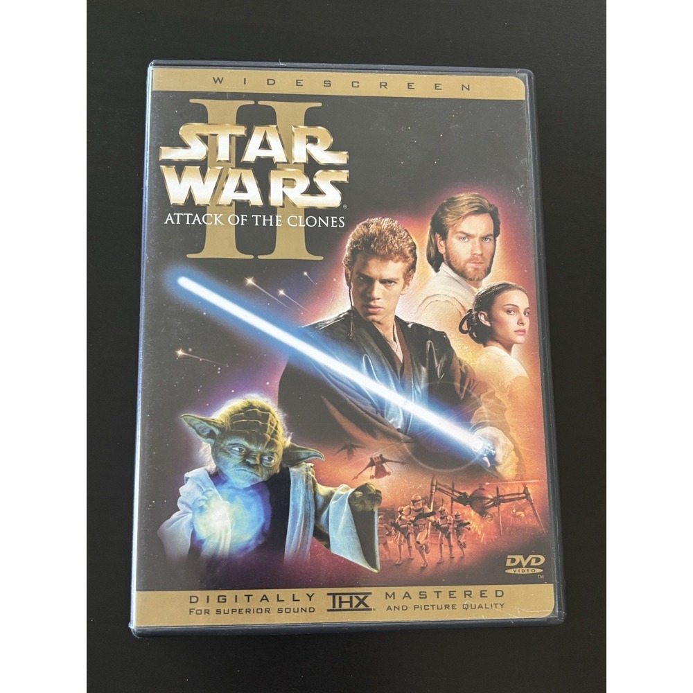 Star Wars Episode II: Attack of the Clones (DVD, 2002, 2-Disc, Widescreen)